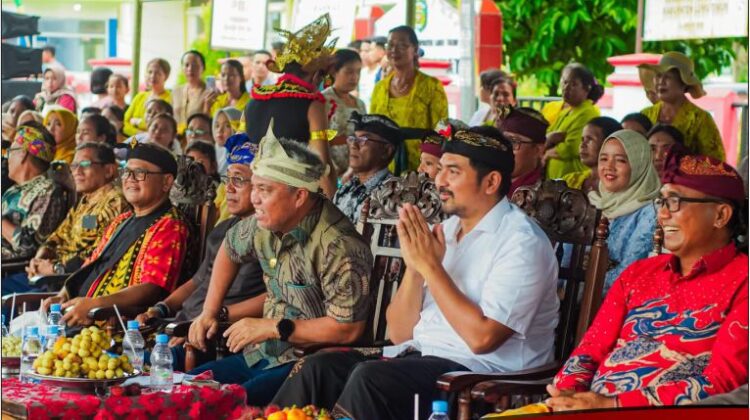 Semarak Pawai Ogoh-Ogoh Tahun Baru Saka 1946 di Tomtim