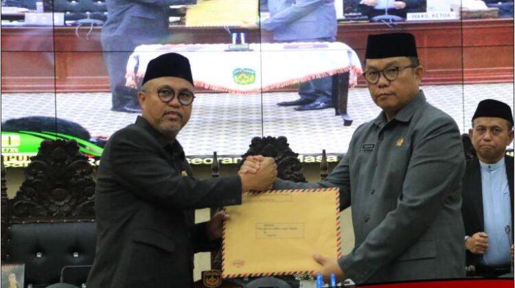 Bupati Sampaikan Pendapat Akhir Terhadap Ranperda Narkotika ke DPRD Lutim
