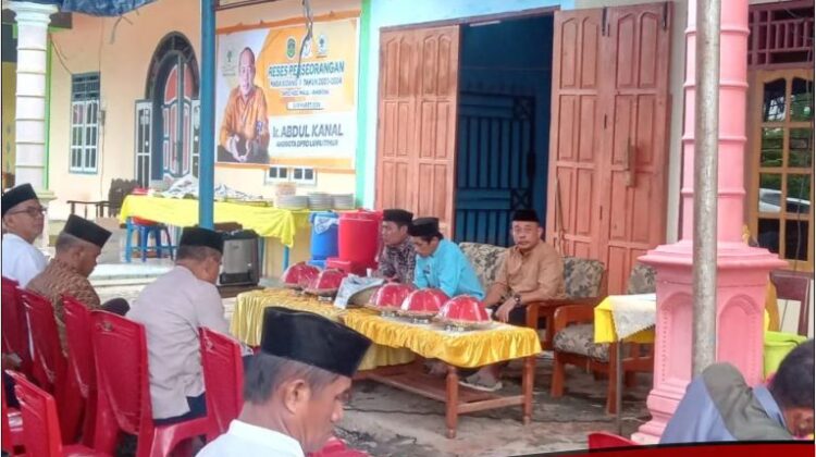 Kanal Reses di Desa Manurung Dengar dan Tampung Aspirasi Masyarakat