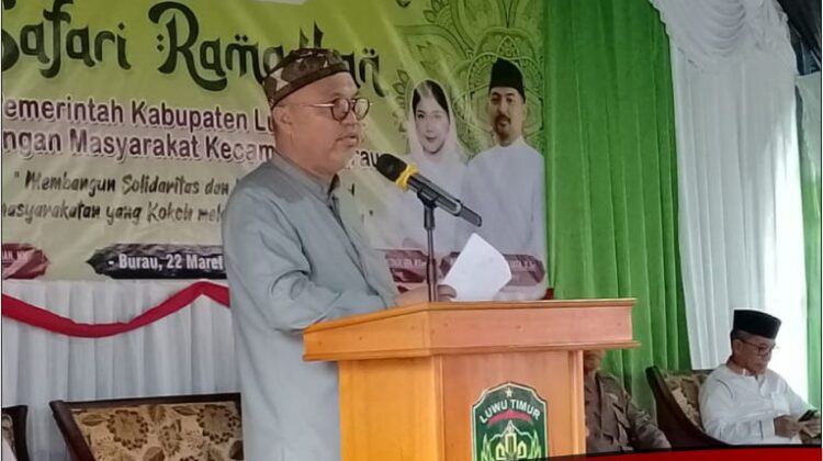 Pemkab Lutim Awali Safari Ramadhan di Desa Jalajja Burau