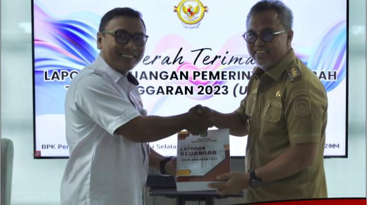 Serahkan LKPD Unaudited Tahun 2023, Budiman : Semoga Dapat Meraih Opini WTP