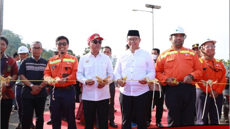 Bupati Lutim Resmikan Flyover Ferrari Yang Dibangun Vale di Towuti
