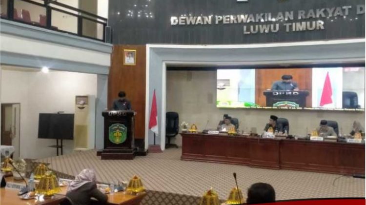 Fraksi PDIP Sampaikan Pandangan Umum Terkait LKPj Bupati Lutim : Luar Biasa
