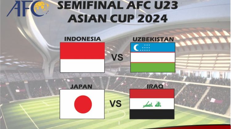 Jadwal Semifinal Piala Asia U23 2024, Indonesia vs Uzbekistan, Japan vs Iraq