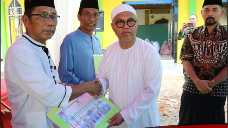 Hibah Rumah Ibadah Senilai Ratusan Juta Diberikan dalam Kegiatan Safari Ramadhan di Angkona