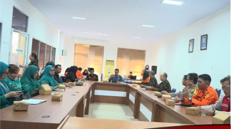BPBD Lutim Gelar Rapat Simulasi Kesiapsiagaan Bencana