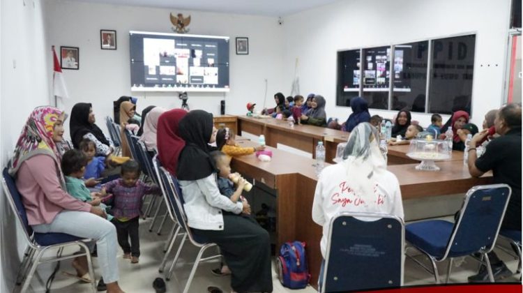 Pemkab Lutim Ikuti Gerakan Peduli Stunting Secara Virtual