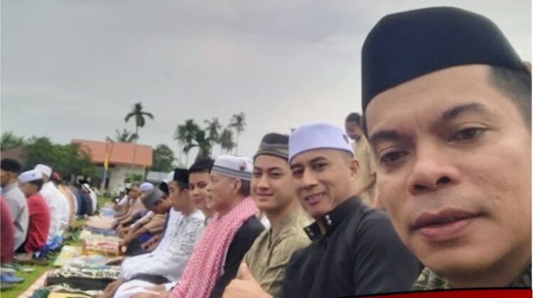 Shalat Ied di Tomoni, Wahidin Wahid Apresiasi Kinerja Aparat TNI dan Kepolisian Jaga Kamtibmas