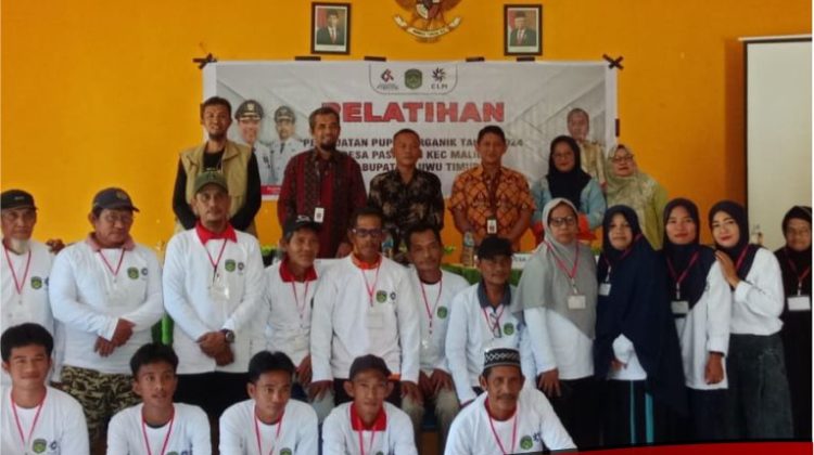 PT. CLM Latih Warga Tentang Pengolahan Pupuk Kompos