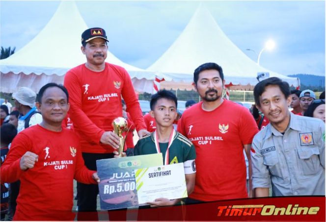 
					Penutupan Kajati Sulsel Cup, Wabup Akbar Harap Begini