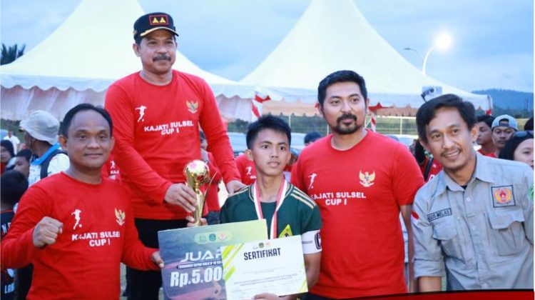 Penutupan Kajati Sulsel Cup, Wabup Akbar Harap Begini