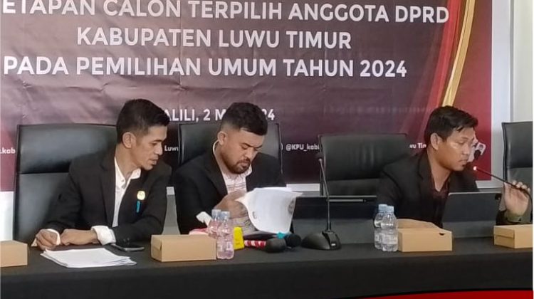 KPU Lutim Tutup Pendaftaran Perseorangan Calon Bupati / Wabup Lutim