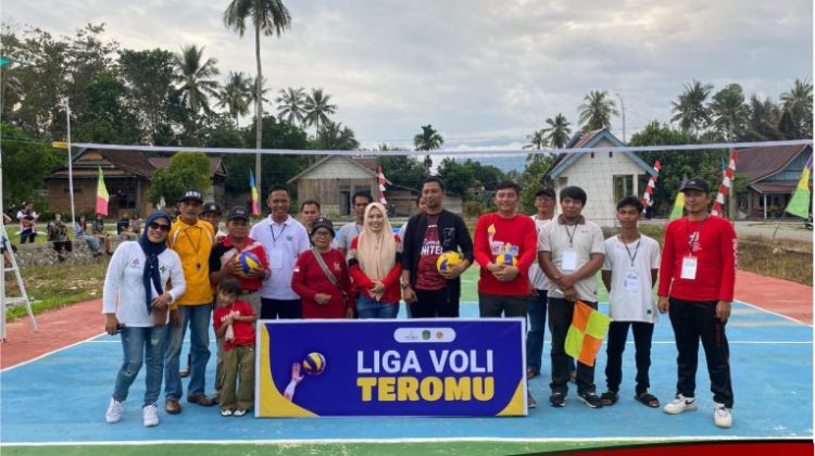 Liga Voli Seselemba Dimulai, Camat Mangkutana : Perkuat Silaturahim