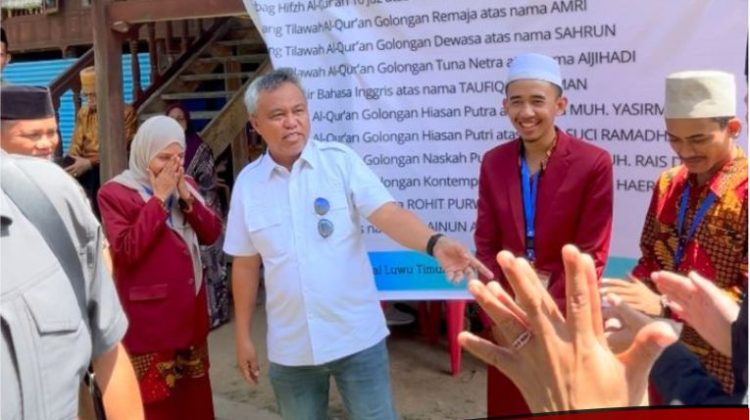 11 Peserta MTQ Lutim Lolos Final, Bupati Budiman Beri Semangat Langsung di Takalar