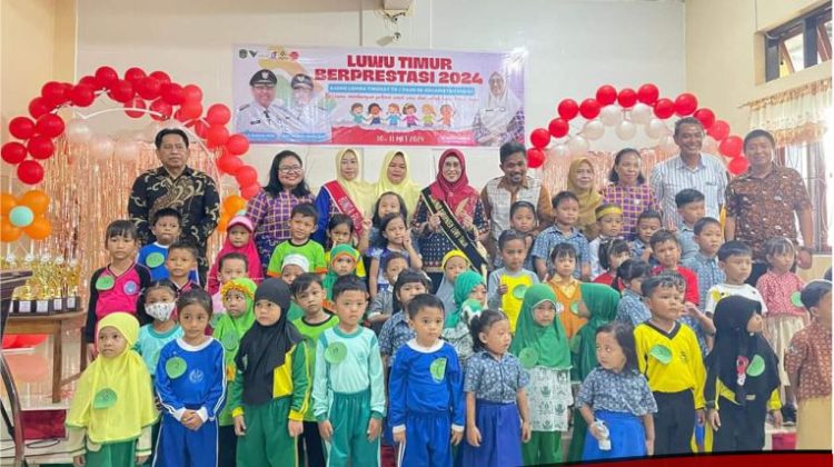 Sufriaty Budiman Hadiri Lomba “Luwu Timur Berprestasi” Tingkat PAUD