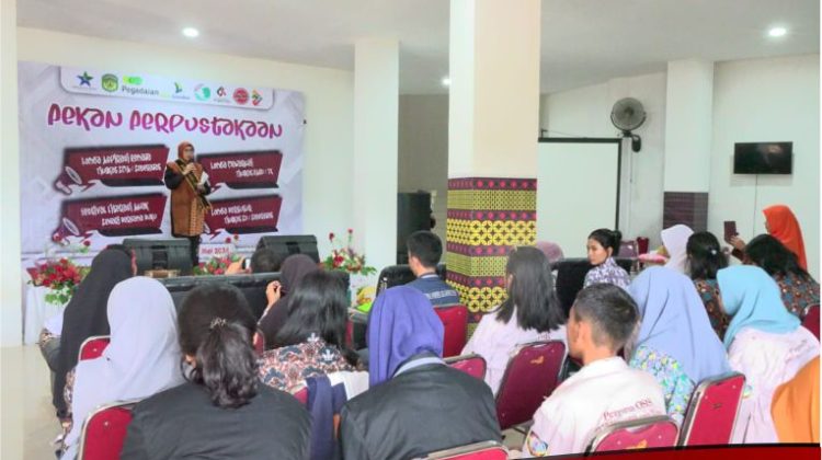 Buka Pekan Perpustakaan, Sufriaty : Support Anak-Anak Kita dalam Mencari Ilmu Pengetahuan