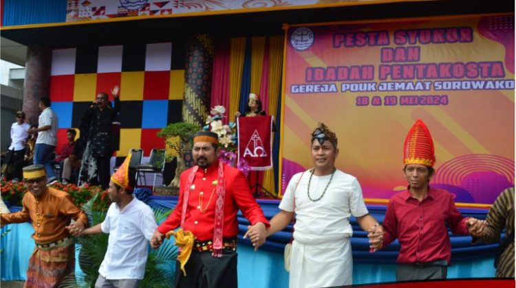 Akbar Pesta Syukuran Bersama Jemaat Gereja POUK Sorowako