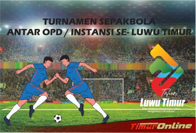 
					Ini Jadwal Turnamen Sepakbola Antar OPD / Instansi se-Luwu Timur