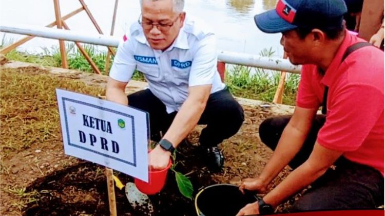 Usman Sadik : Tanam Pohon di Pinggir Sungai Upaya Selamatkan Sungai