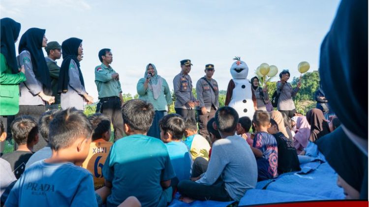 Jaga Kondisi Mental Anak-anak Korban Bencana Luwu, PT Vale Beri Layanan Trauma Healing