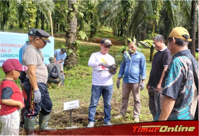 
					Pemerintah Kecamatan Angkona Tanam Pohon di Mantadulu