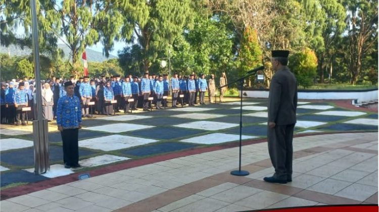 Sekda Lutim Pimpin Upacara Hari Lahir Pancasila Tahun 2024