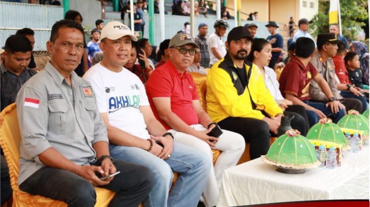 Bupati Luwu Timur Buka Turnamen Sepakbola Nickel Cup VIII