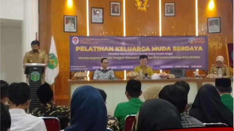 Wabup Akbar Buka Pelatihan Keluarga Muda Berdaya Kemenpora