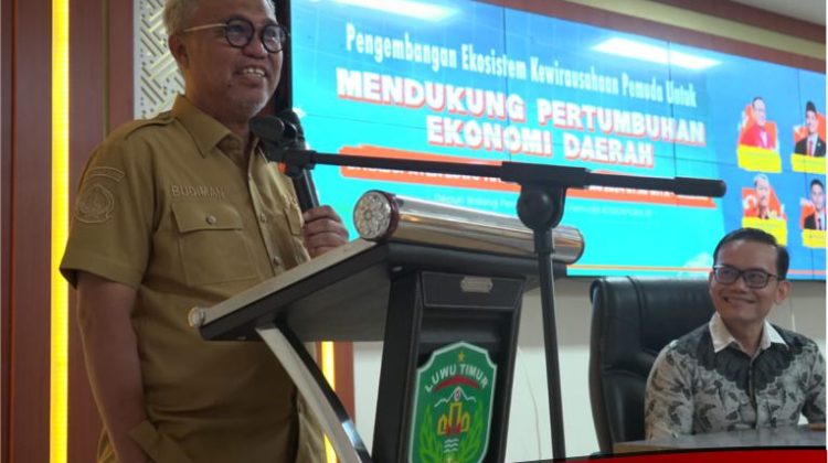 Bupati Lutim Buka Kegiatan Workshop Penumbuhan Minat Di Kalangan Pemuda