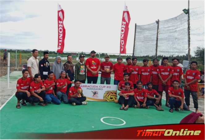 
					Wabup Akbar Buka Turnamen Sepak Takraw Baracuda Cup II di Podomoro