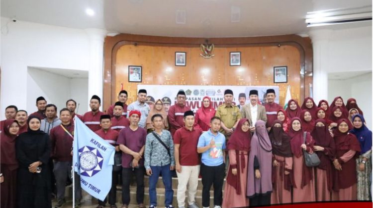 Lepas Peserta FASI Lutim ke Bantaeng, Budiman : Selamat Berjuang