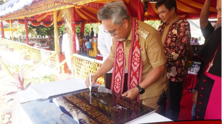 Resmikan Gereja Pusat Katolik, Bupati: Pembuktian dari Semangat Toleransi dan Kerukunan