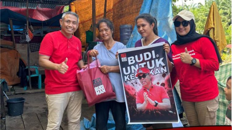 Red Force Budiman Tebar Kebaikan di Angkona, Warga Sambut Dengan Syukur