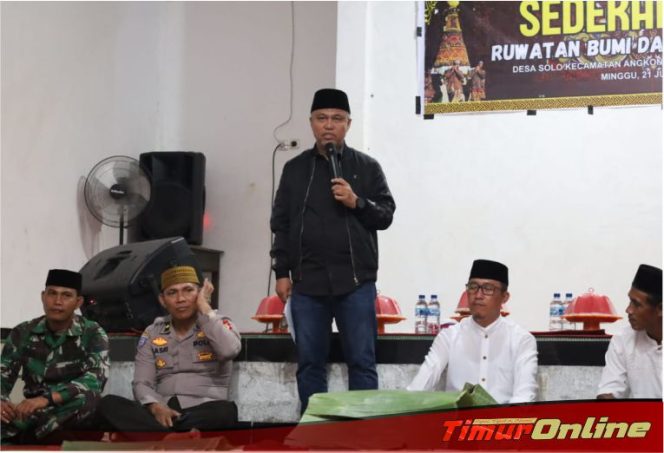 
					Hadiri Acara Sedekah Bumi, Budiman : Budaya Nenek Moyang Harus Terus Dilestarikan