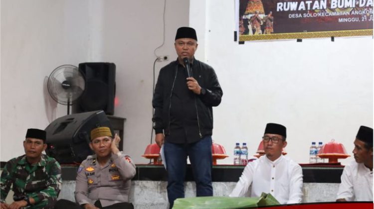 Hadiri Acara Sedekah Bumi, Budiman : Budaya Nenek Moyang Harus Terus Dilestarikan