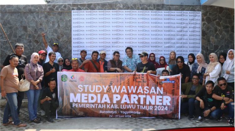 Usai ke Jawa Pos, Puluhan Jurnalis Luwu Timur Berguru di Media Radar Jogja