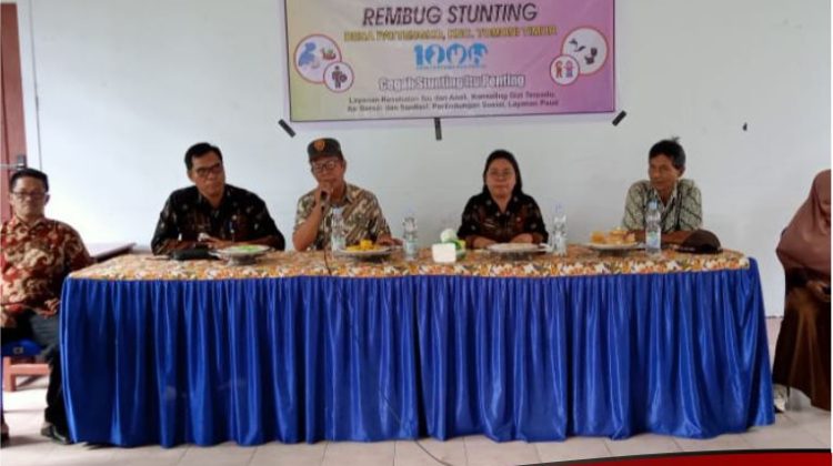 Rembuk Stunting di Desa Pattengko, Fokus Penguatan Posyandu Remaja