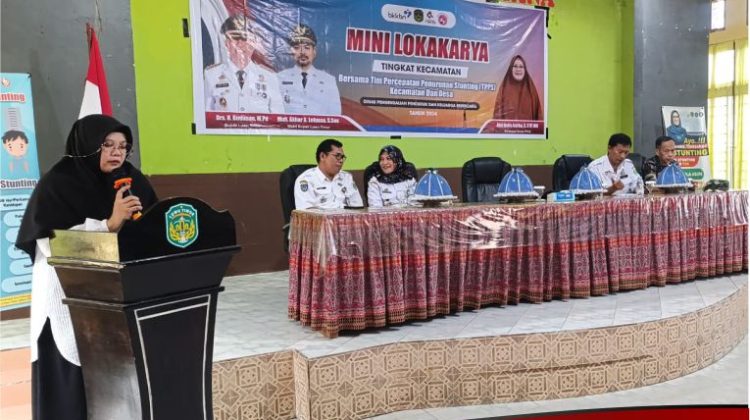 Aini Endis Anrika Buka Minlok Percepatan Penurunan Stunting Empat Kecamatan
