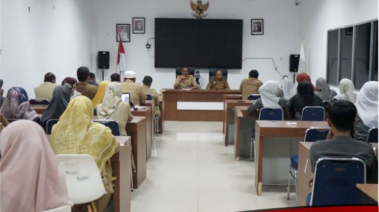 Pertama, Plt. Kadis Kominfo-SP Rakor Internal Bersama Para Staf
