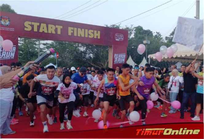 
					Fun Run KPU Luwu Timur Berlangsung Meriah, Peserta Antusias