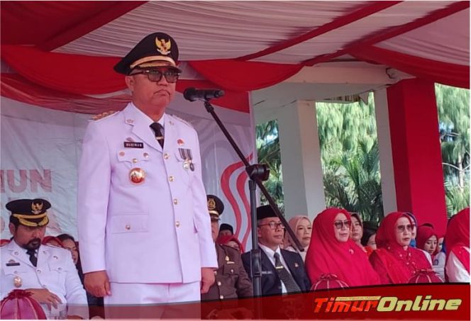 
					Budiman Pimpin Upacara HUT RI k-79 di Lapangan Soekarno Hatta Malili