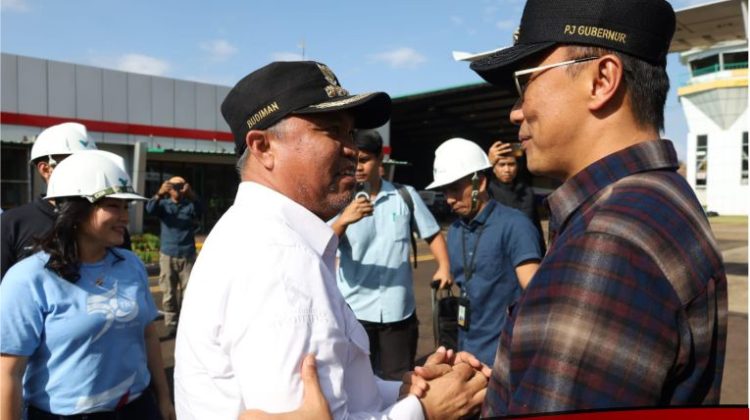 Kunker ke Luwu Timur, Pj Gubernur Sulsel Disambut Bupati Luwu Timur