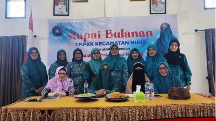 TP PKK Kecamatan Nuha Gelar Sosialisasi “Membaca Nyaring”