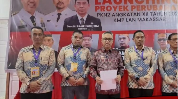 Malam Resepsi Kenegaraan, Bupati Luwu Timur Launching Proyek Perubahan