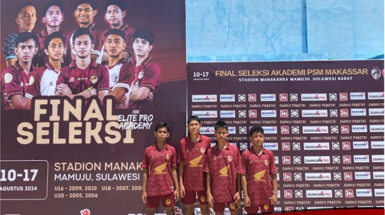Berkat Dukungan Vale, Dua Pemuda Luwu Timur Lolos ke Akademi PSM Makassar