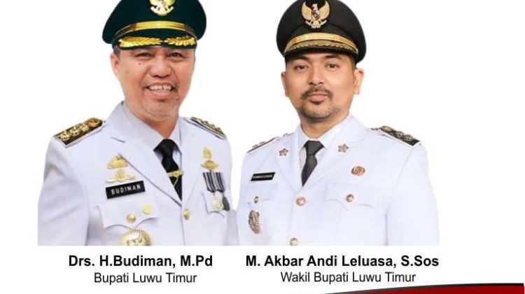 3 Tahun Kepemimpinan Budiman-Akbar di Luwu Timur Lahirkan Sederet Prestasi