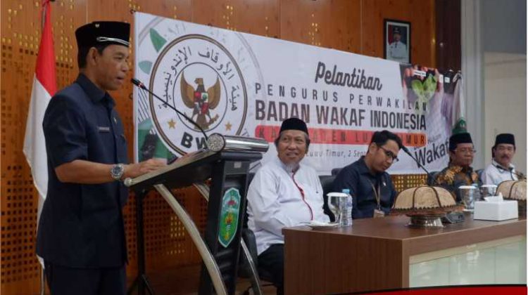 Pengurus BWI Luwu Timur Dilantik