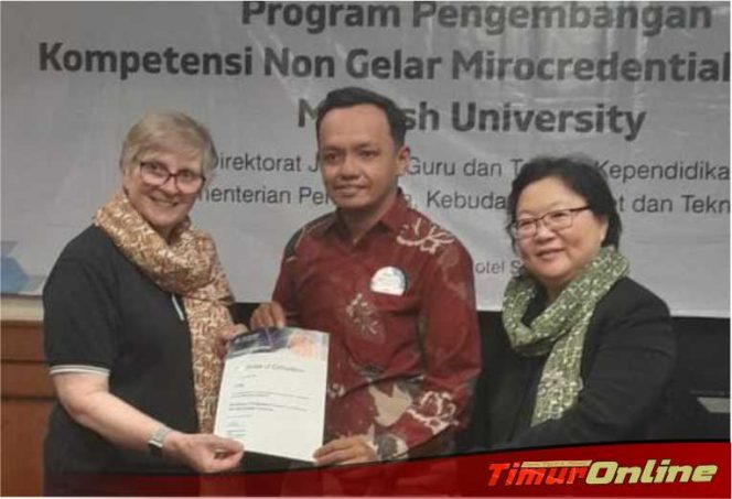 
					Ilmal, Satu-Satunya Guru di Lutim Penerima Beasiswa Microcredential Numeracy Monash University Australia 2024