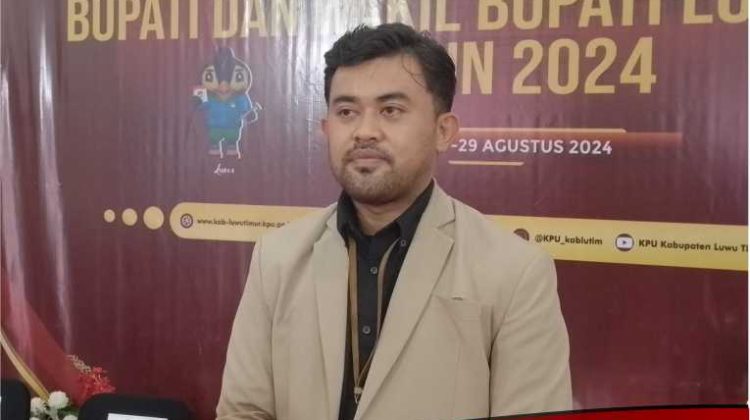 KPU Lutim Buka Ruang Masyarakat Berikan Tanggapan Terkait Persyaratan Administrasi Paslon