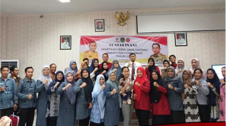 Staf Ahli Bupati Buka Sosialisasi Pemetaan Kerjasama Daerah Kabupaten Luwu Timur